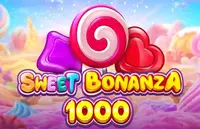 Sweet Bananza logosu, renkli ve tatlı bir tasarım.